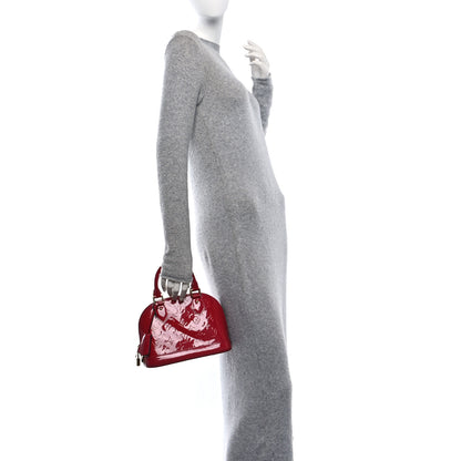 Louis Vuitton Vernis Alma BB Rose Indien 2 of 13