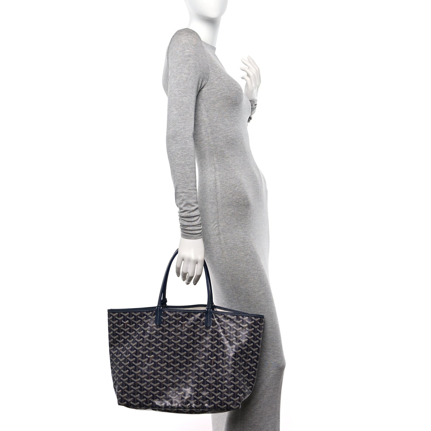 Goyard Goyardine Saint Louis PM Navy 2 of 11