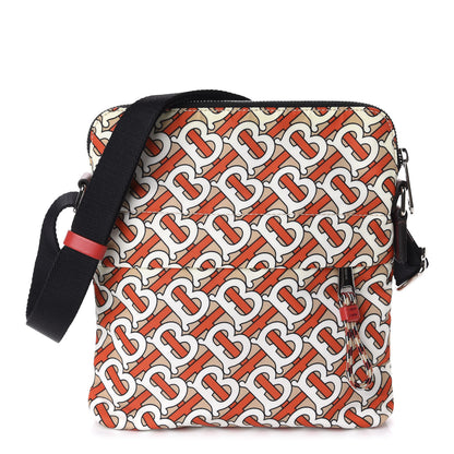 Burberry Nylon Monogram Crossbody Vermillion 1 of 12