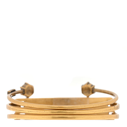 Christian Dior Metal Crystal Dio(r)evolution Bracelet Set Gold 2 of 3