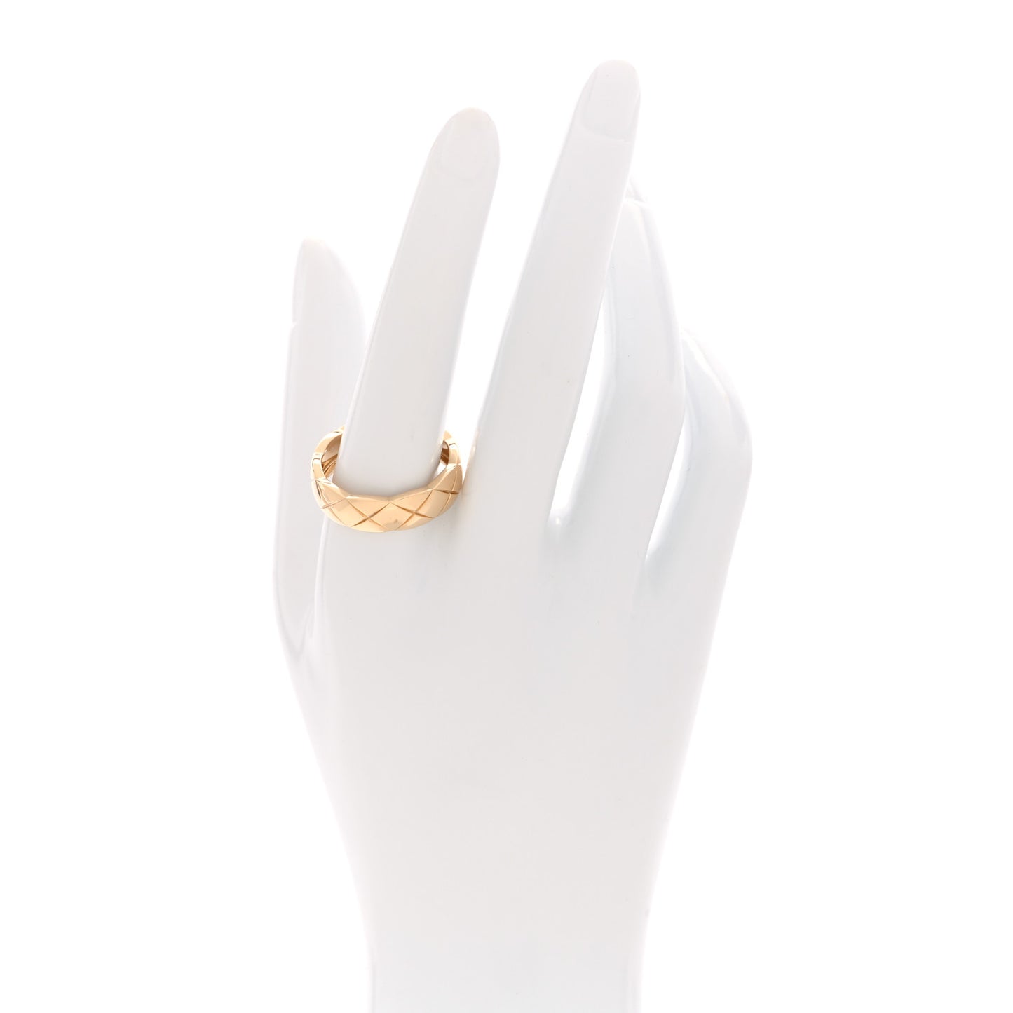 18K Yellow Gold Small Coco Crush Ring 64 10.75