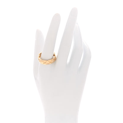 Chanel 18K Yellow Gold Small Coco Crush Ring 64 10.75 2 of 5
