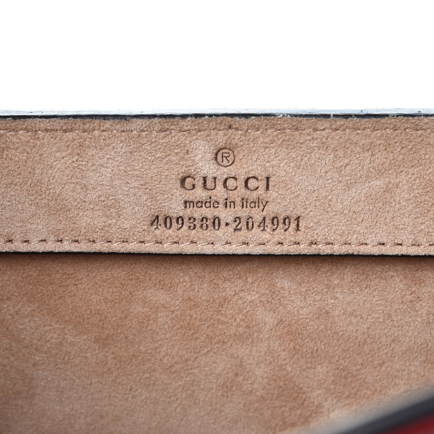 Gucci Calfskin Small XL Tote Red 6 of 6