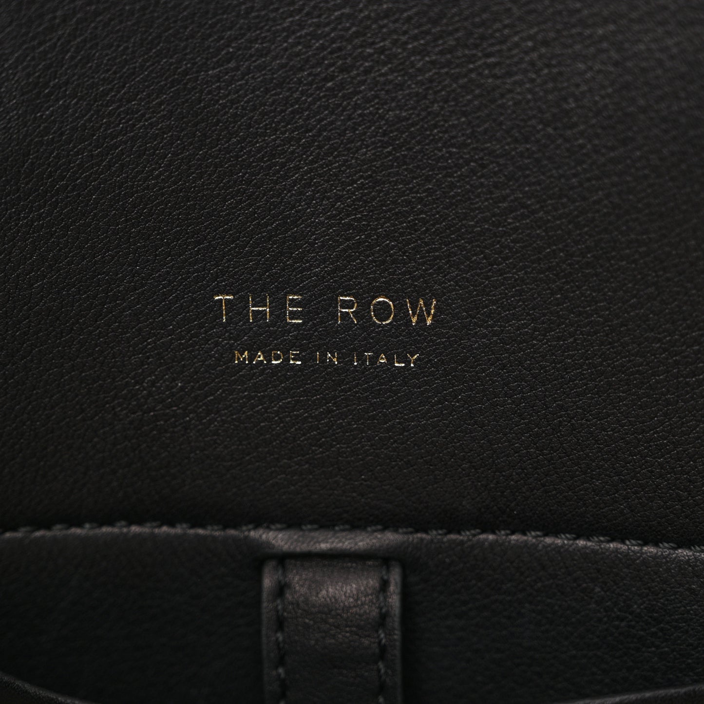 Polished Saddle Calfskin Soft Margaux 10 Bag Black