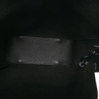 Balenciaga Calfskin Logo Embossed Small Tool 2.0 North-South Tote Black 6 of 9
