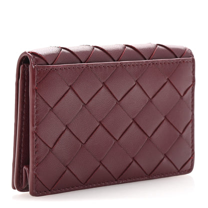 Bottega Veneta Nappa Intrecciato Heart Card Holder Barolo 3 of 6