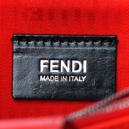 Fendi Vitello Elite Petite 2Jours Tote Papavero 6 of 12