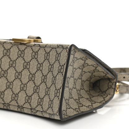 Balenciaga X GUCCI GG Supreme Monogram Small Hourglass Top Handle Bag Beige Ebony 12 of 12