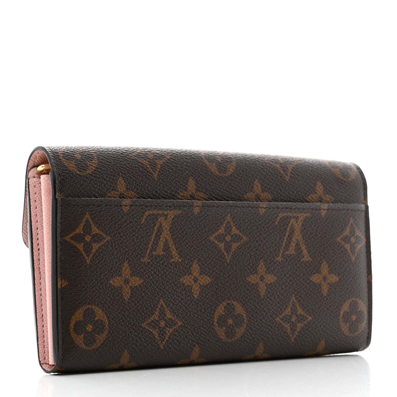 Louis Vuitton Monogram Sarah Wallet NM Rose Ballerine 3 of 7