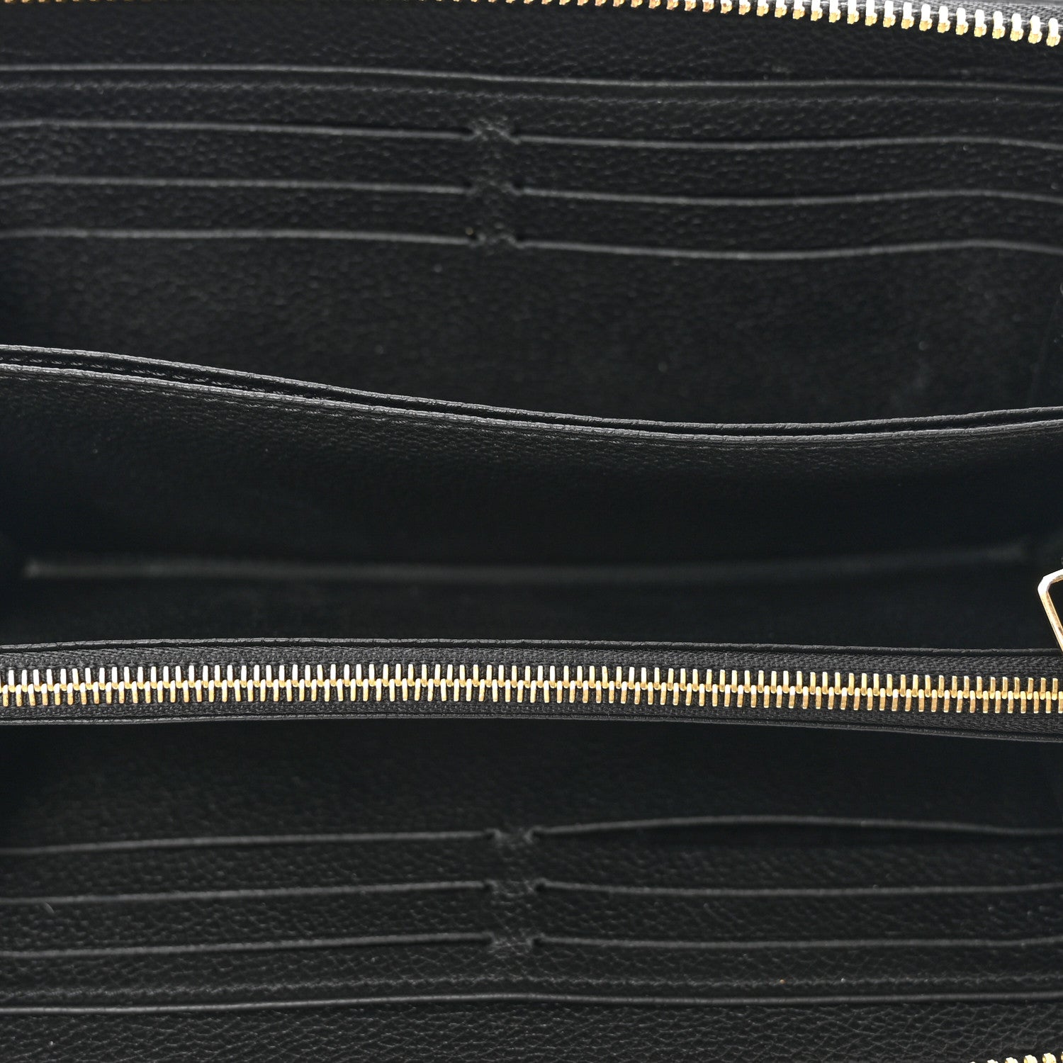 Louis Vuitton Empreinte Zippy Wallet Black 5 of 7