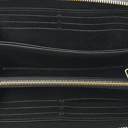 Louis Vuitton Empreinte Zippy Wallet Black 5 of 7
