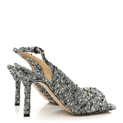 Bottega Veneta Terrazzo Boucle Slingbacks 40 Green Marble 4 of 8