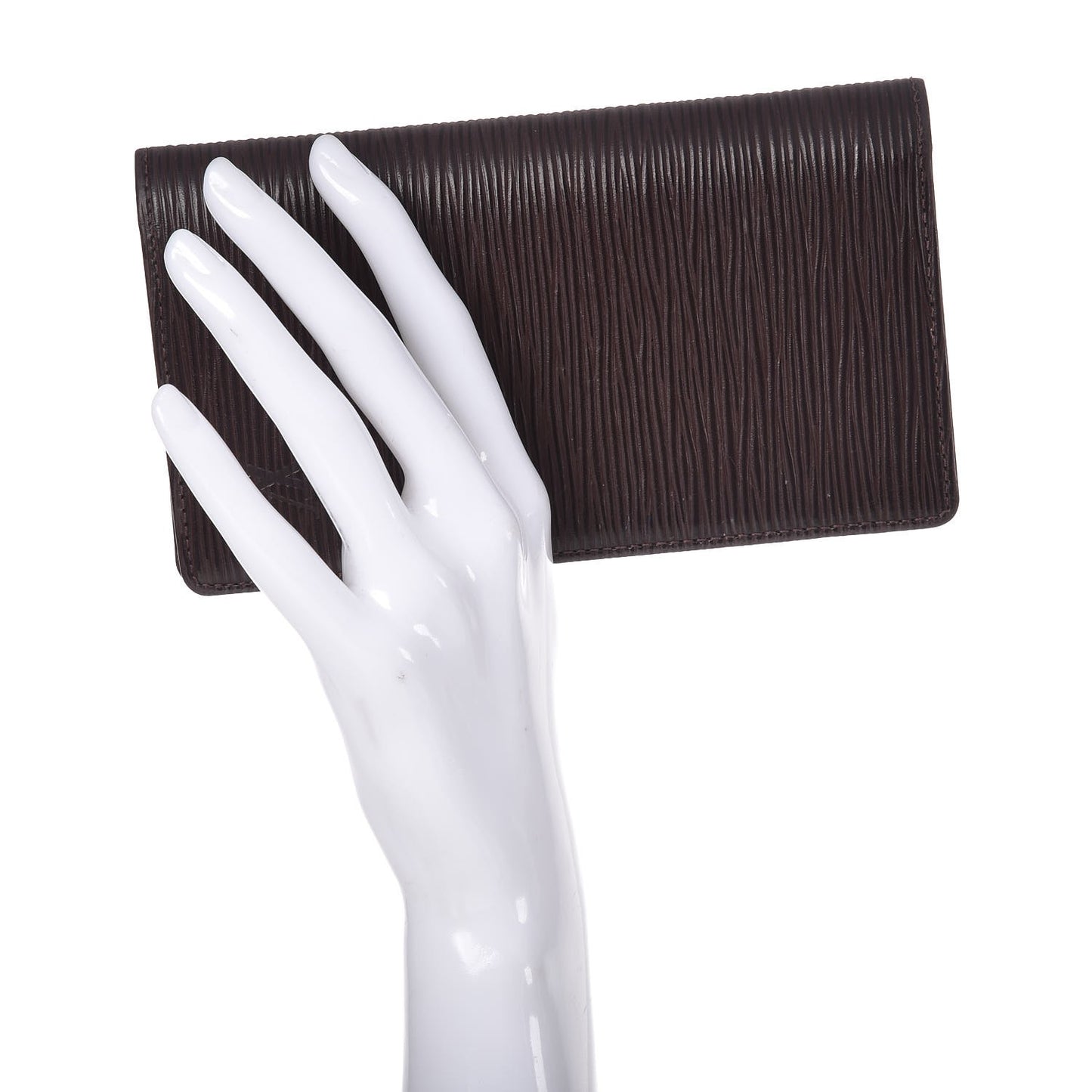 Epi Checkbook Organizer Wallet Moka