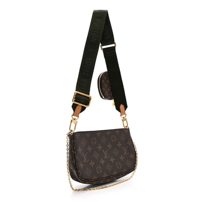 Louis Vuitton Monogram Multi Pochette Accessories Kaki 3 of 12