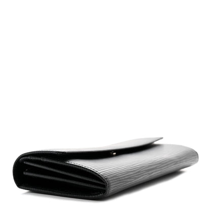 Louis Vuitton Epi Sarah Wallet Black 4 of 10