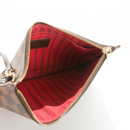 Louis Vuitton Damier Ebene Neverfull MM GM Pochette 5 of 9