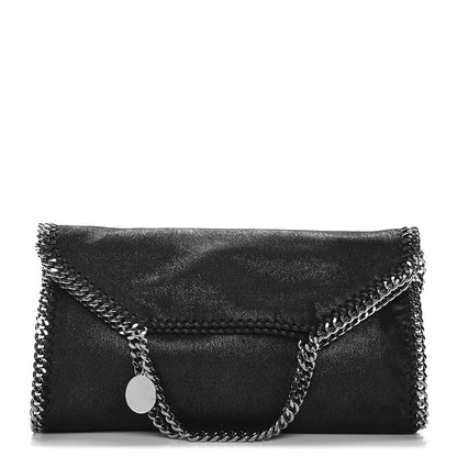 Stella McCartney Shaggy Deer Falabella Fold Over Tote Black 1 of 8