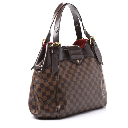 Louis Vuitton Damier Ebene Sistina GM 2 of 9