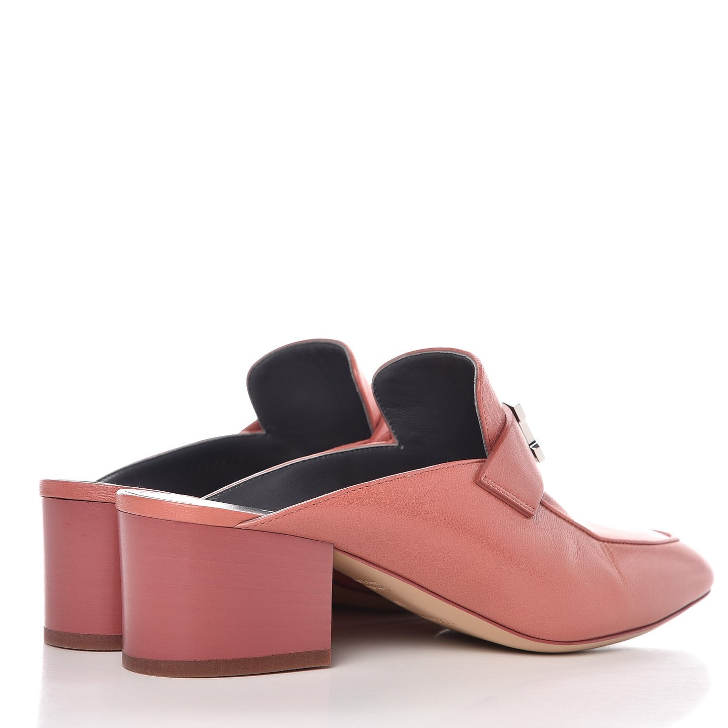 Goatskin Paradis Mules 37 Rouge Blush