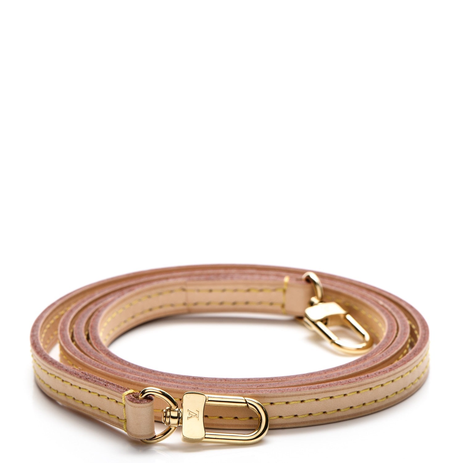 Louis Vuitton Vachetta 12mm Long Shoulder Strap VVN 1 of 6