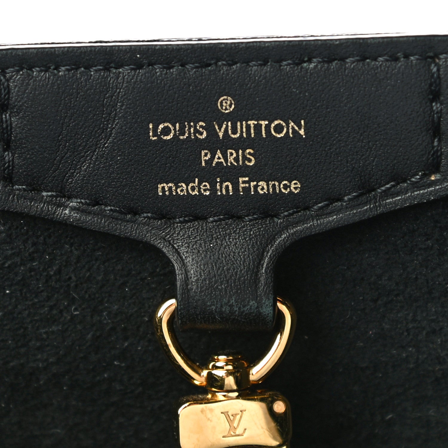 Louis Vuitton Damier Ebene Belmont MM Black 5 of 10