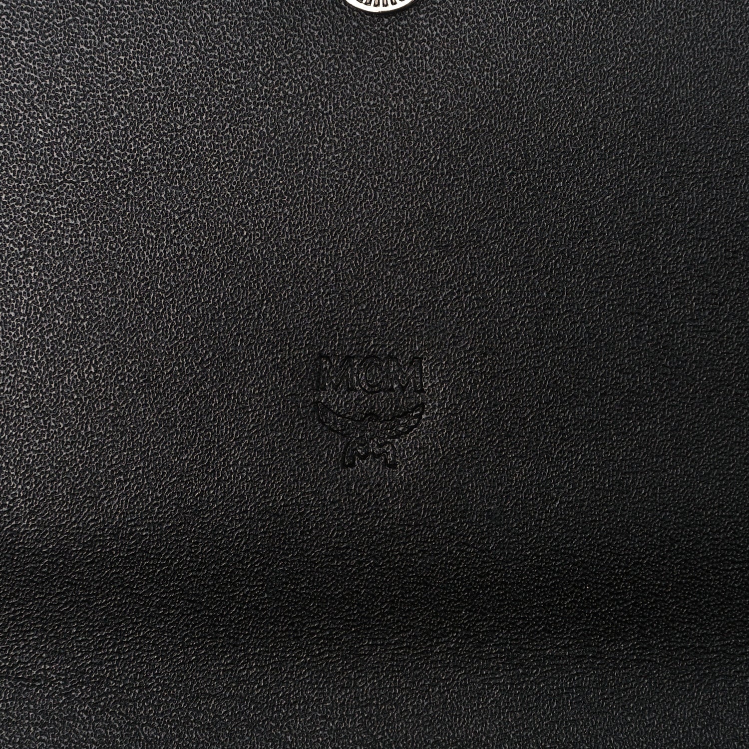 MCM Visetos Large Tri-Fold Flap Wallet Black 6 of 10