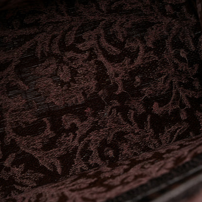 Christian Dior Canvas Embroidered Medium Brocart Book Tote Metallic Pink 10 of 12