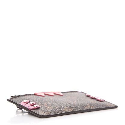 Louis Vuitton Monogram Totem Key Pouch Flamingo 4 of 10