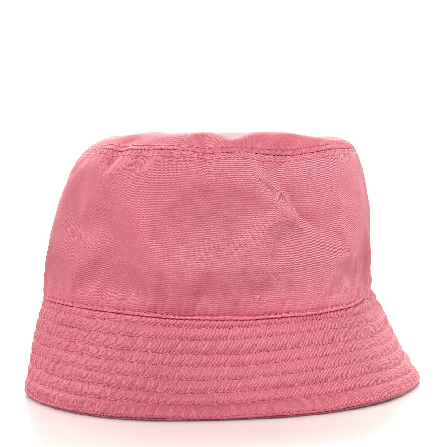 Re-Nylon Metal Triangle Logo Womens Bucket Hat S Rosa