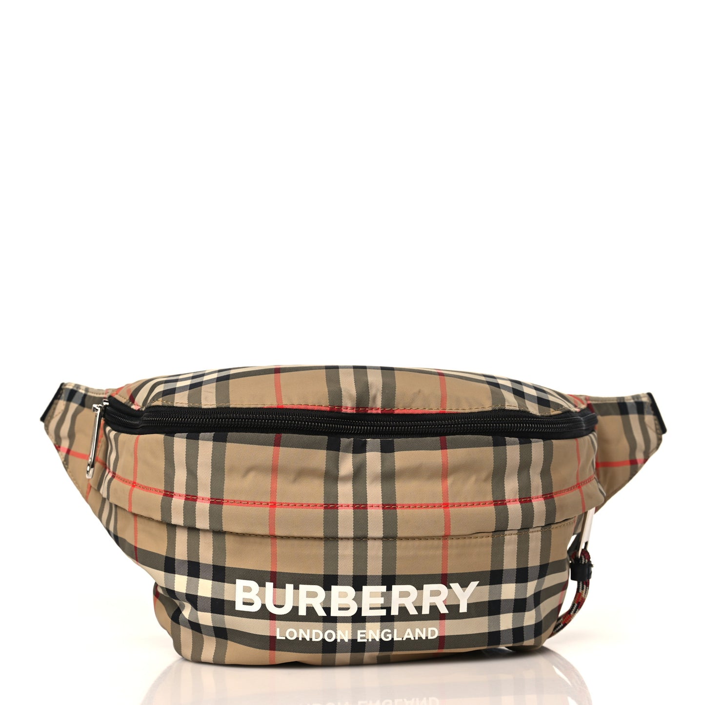 Nylon Rex Vintage Check Convertible Backpack Bum Bag Archive Beige Grey