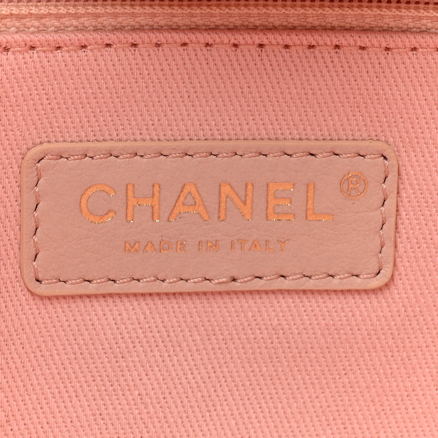 Chanel Woven Straw Raffia Medium Deauville Tote Pink 6 of 11