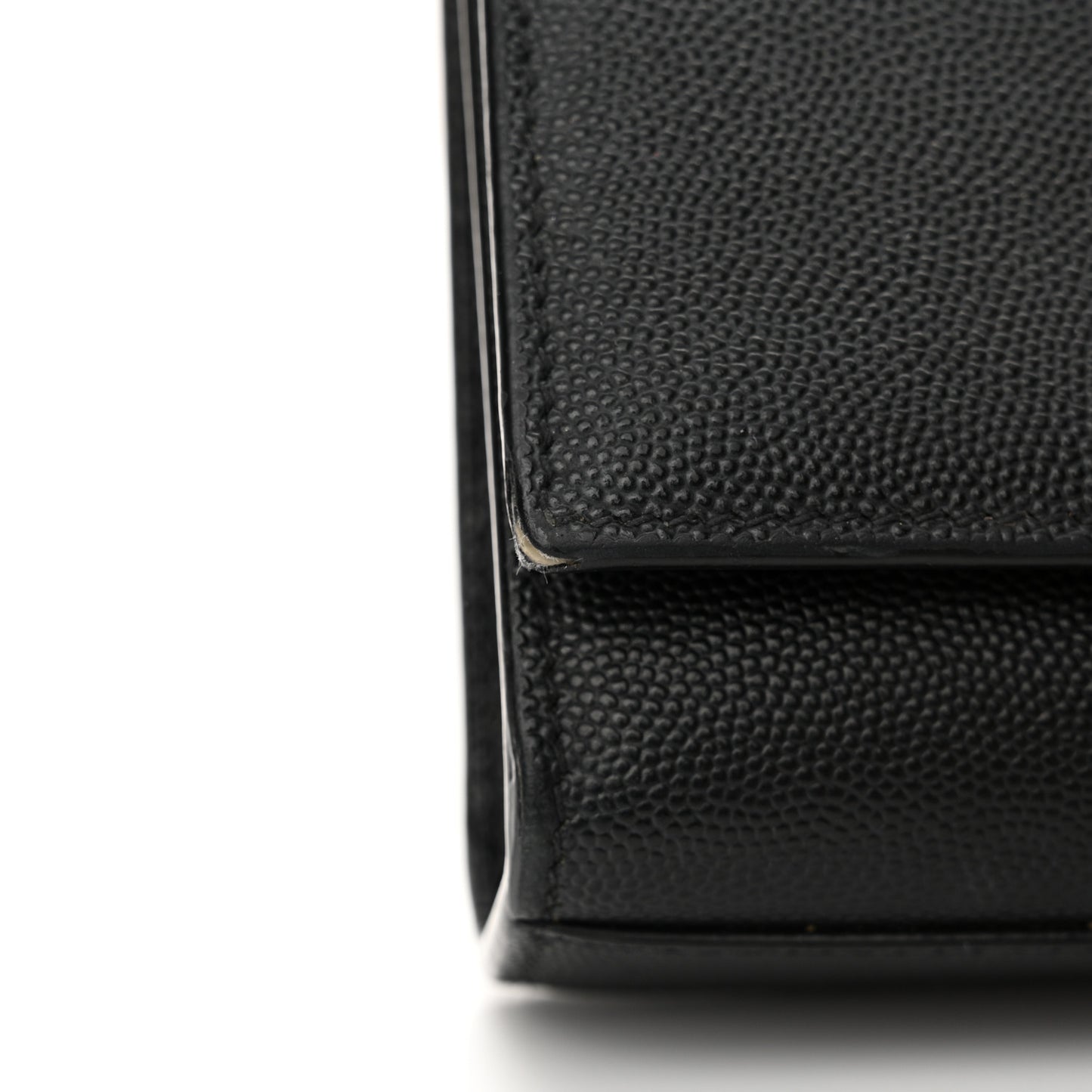 Grain De Poudre Small Monogram Monochrome Kate Satchel Black