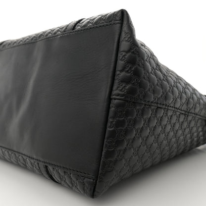Gucci Soft Microguccissima Dome Satchel Black 10 of 10