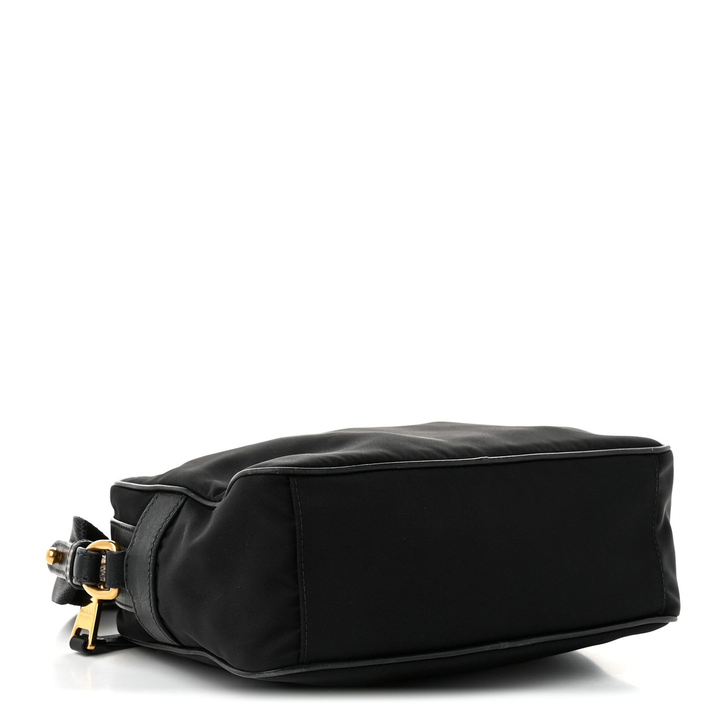 Tessuto Nylon Soft Calf Camera Bag Black