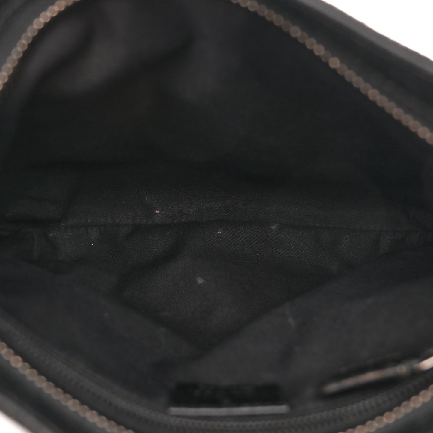 Monogram Flat Messenger Bag Black