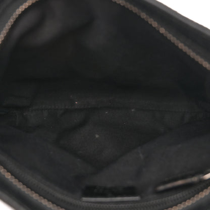 Gucci Monogram Flat Messenger Bag Black 5 of 12