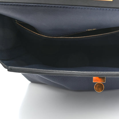 Hermes Togo Swift 24/24 35 Bleu Indigo Black 5 of 9