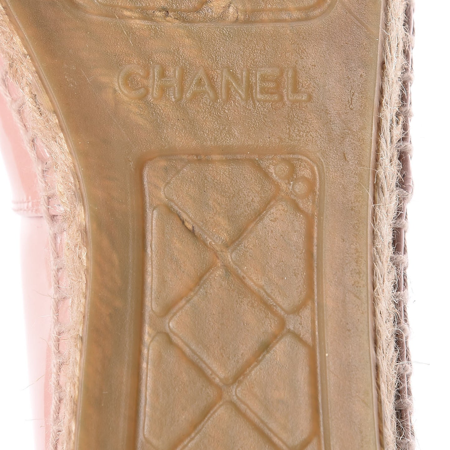 Patent CC Espadrilles 39 Pink