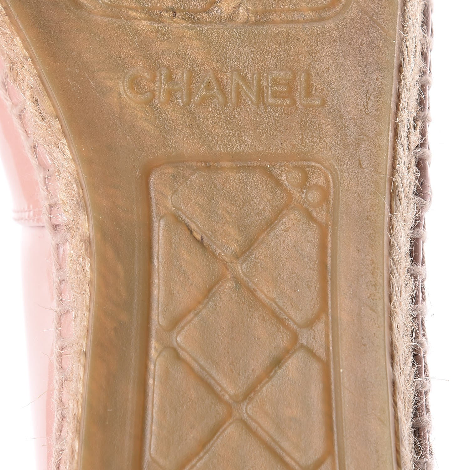 Chanel Patent CC Espadrilles 39 Pink 9 of 13