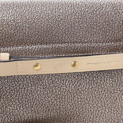 Chloe Metallic Goatskin Small Faye Shoulder Bag Gold 8 of 9