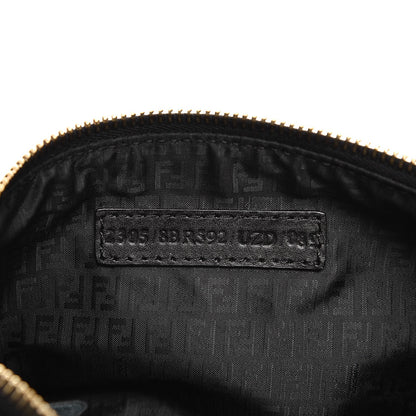 Fendi Zucca Spalmati Pochette Black 7 of 7