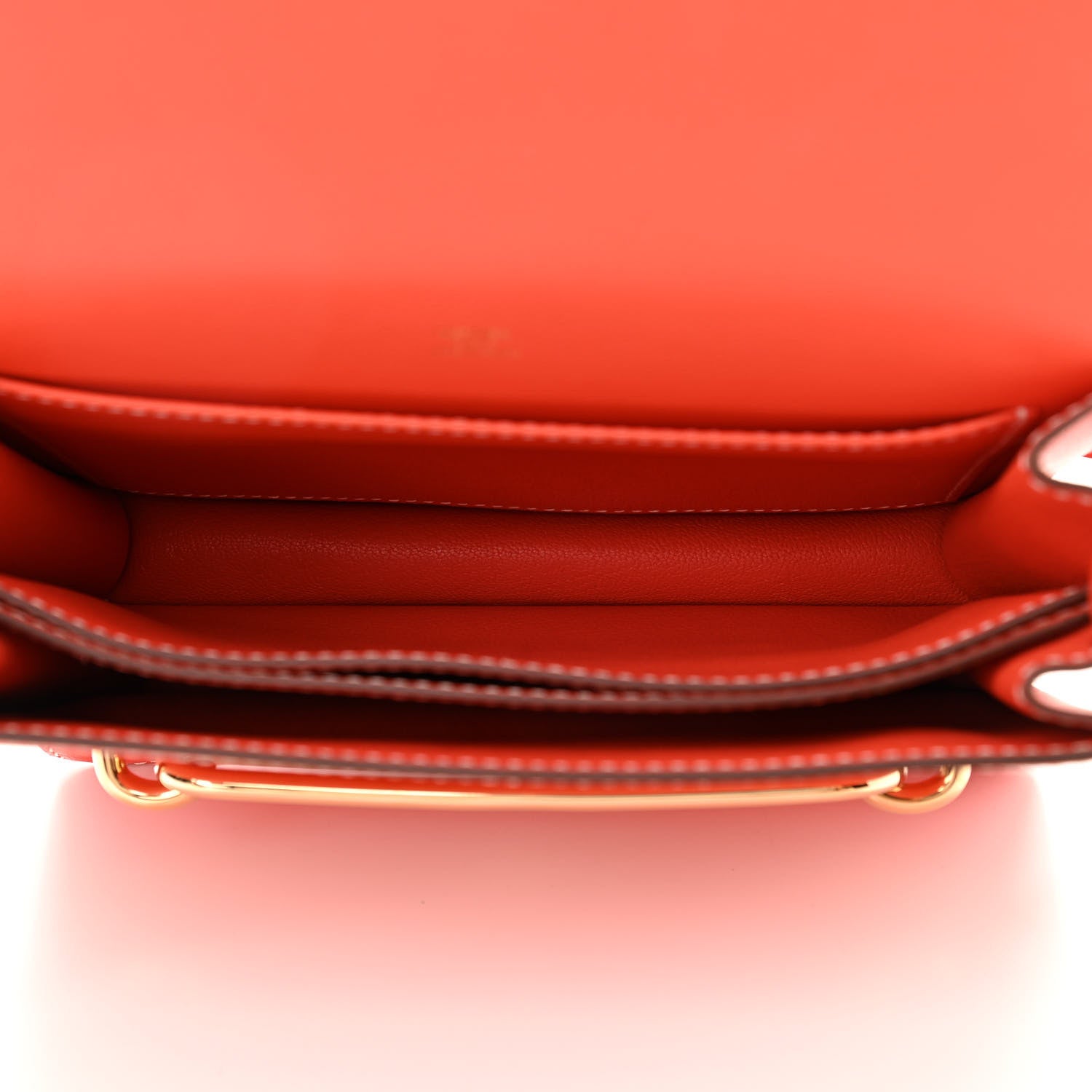 Hermes Evercolor Sac Roulis 23 Orange Poppy 5 of 10