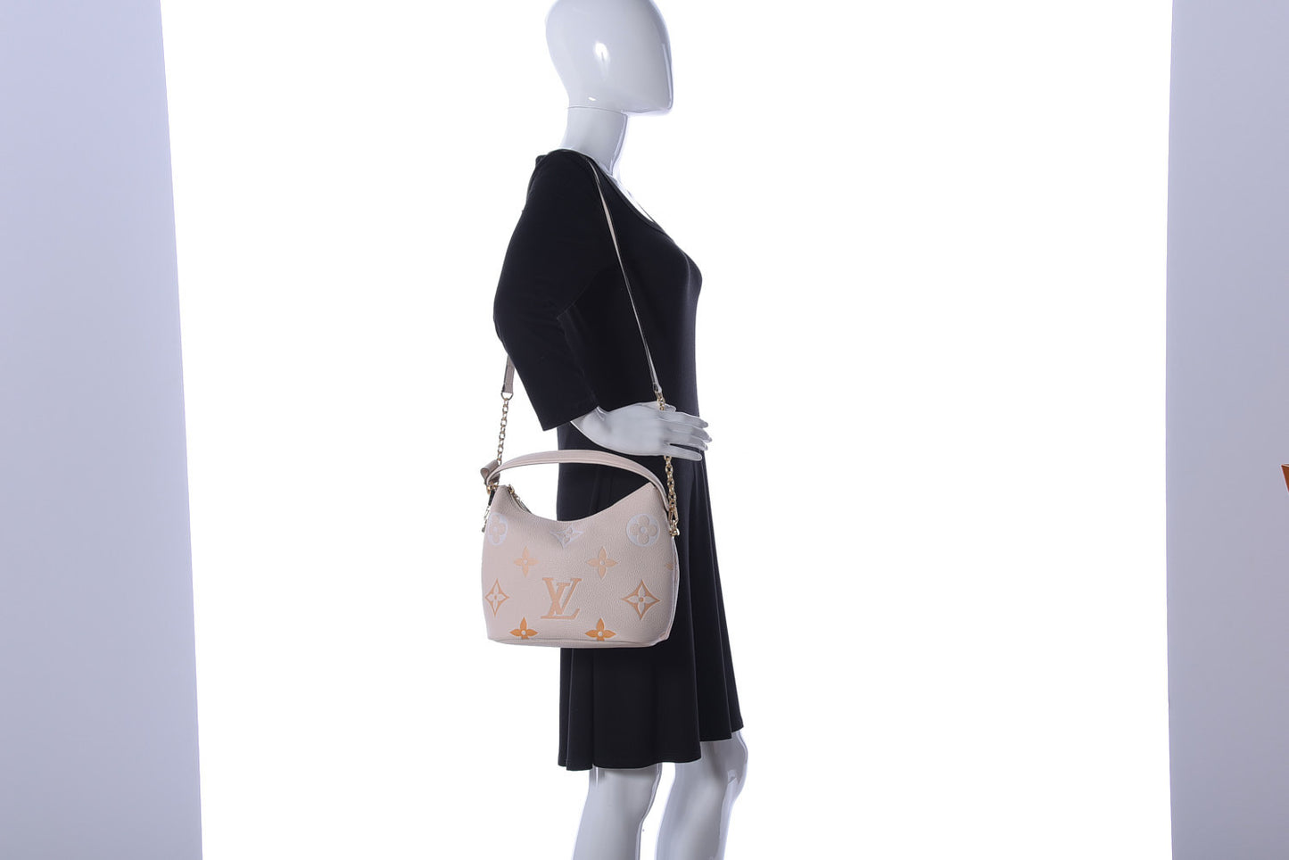 Empreinte Monogram Giant By The Pool Marshmallow Hobo Cream Saffron