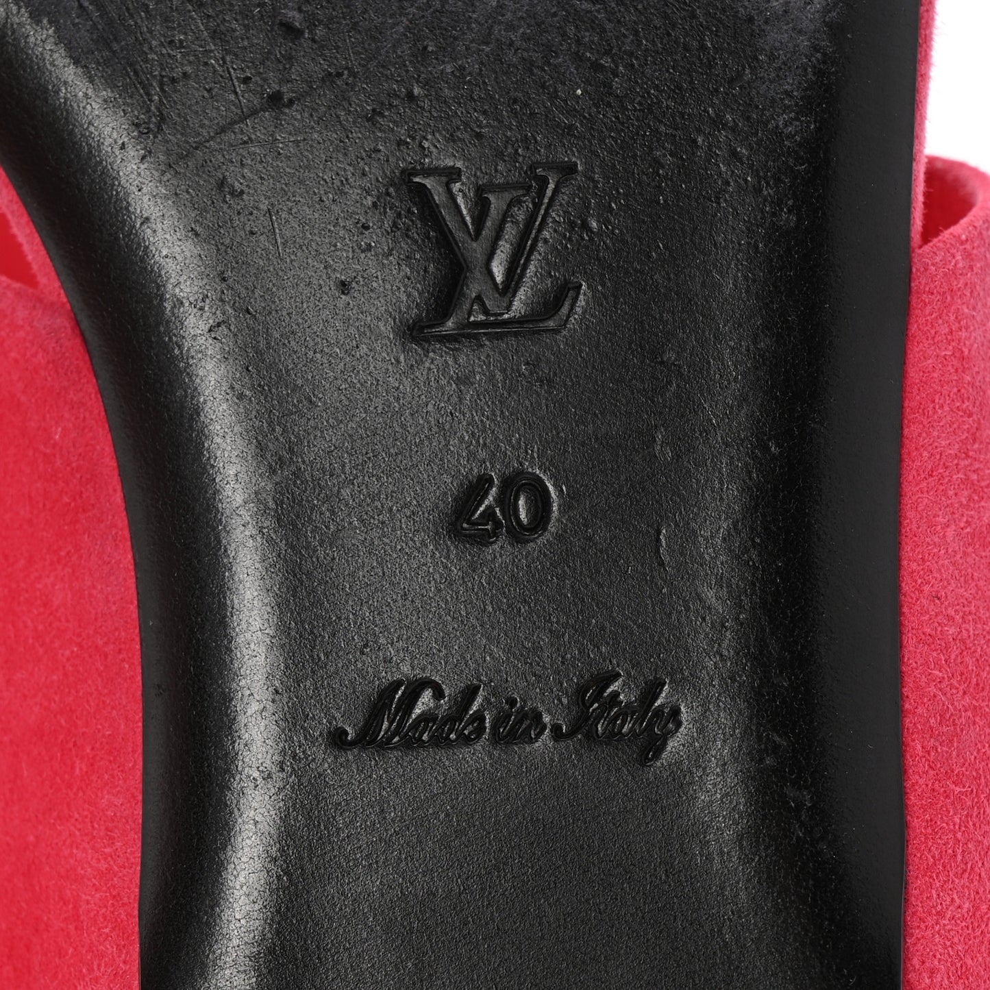 Suede Bayfront Flat Mules 40 Framboise