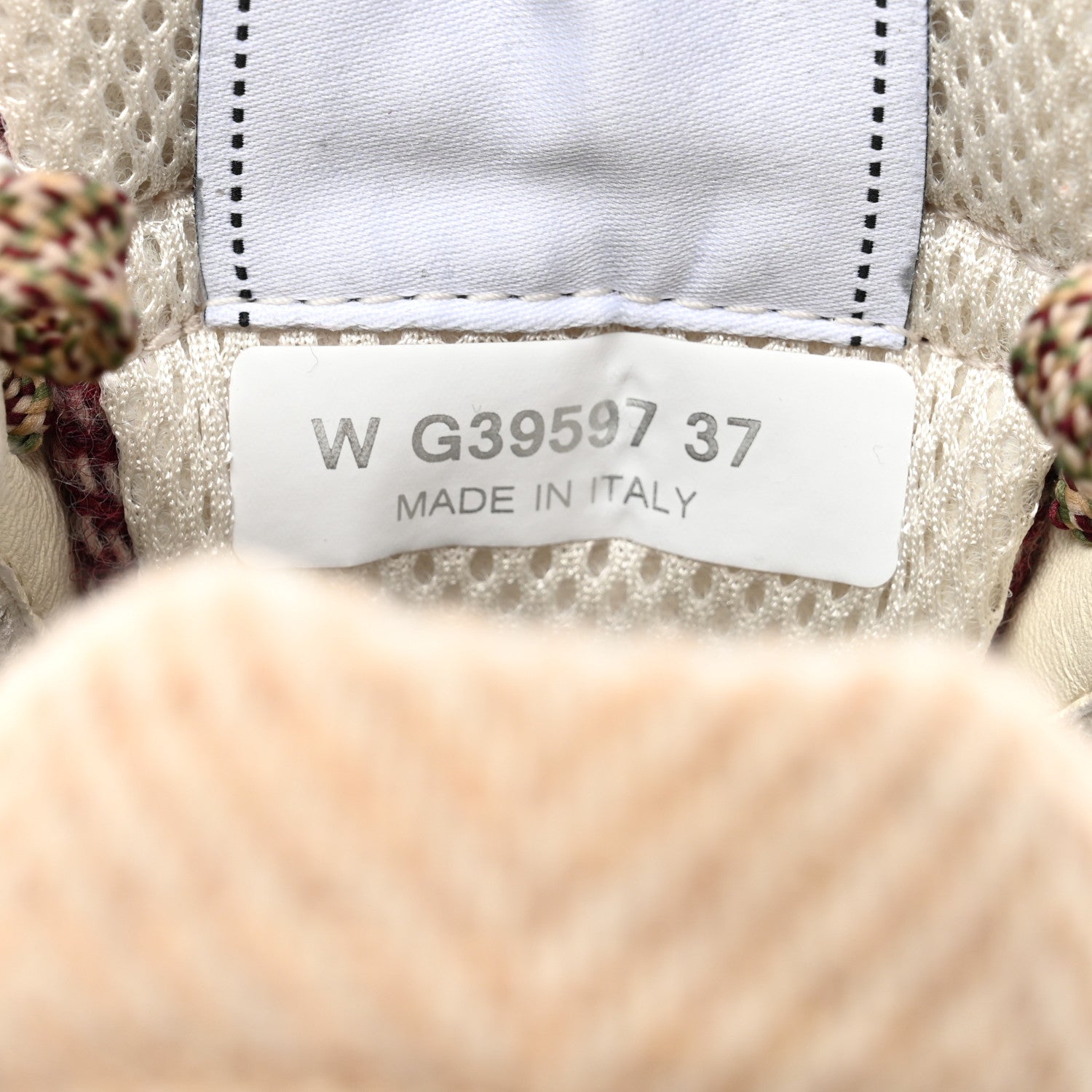 Chanel Fabric Suede Calfskin CC Sneakers 37 Pink Beige Multicolor 7 of 8