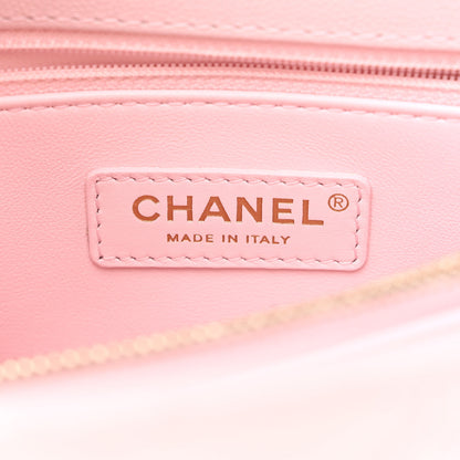 Chanel Caviar Quilted Small Coco Handle Flap Light Pink 6 of 10