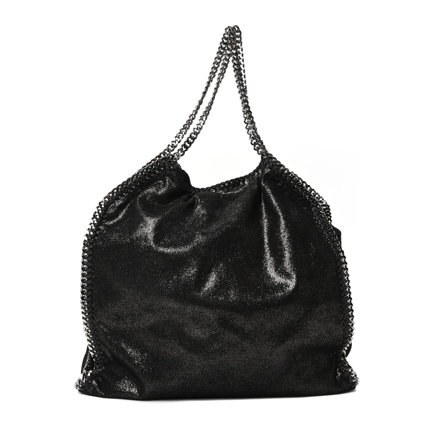 Shaggy Deer Big Falabella Tote Ruthenium