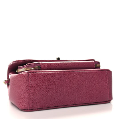 Chanel Caviar Quilted Medium Business Affinity Flap Dark Pink 4 of 11