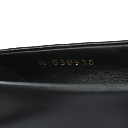 Chanel Lambskin Camellia Cap Toe Pumps 37 Black 8 of 8