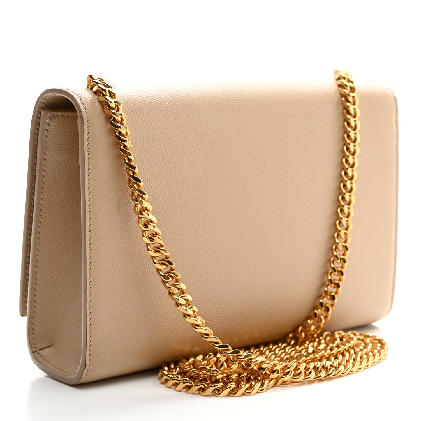 Grain De Poudre Small Monogram Kate Satchel Nude Powder